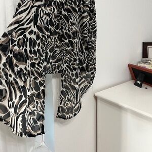 Cheetah blouse